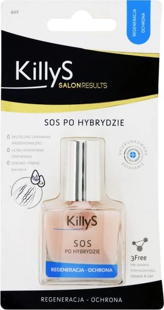 KILLY````S_Salon Results SOS after hybrid nail